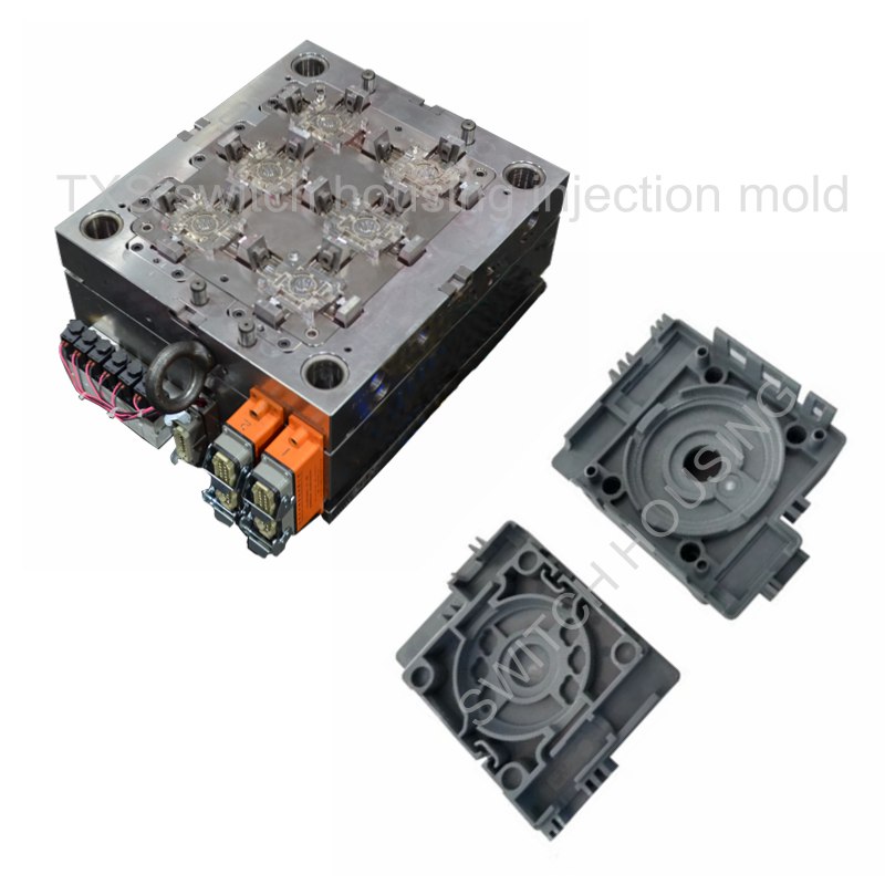 electric plastic switch housing enclosure injection mold