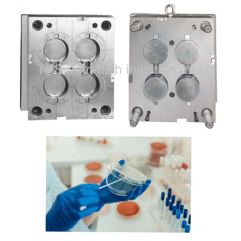 medical petri dish plastic injection mold